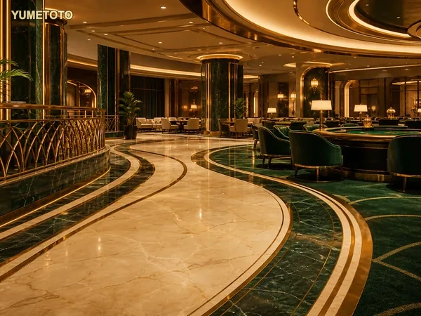 Area Live Casino dengan desain visual modern